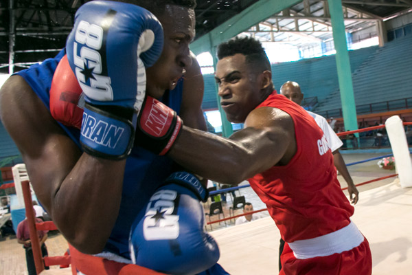 Arlen López. boxeo Gtmo