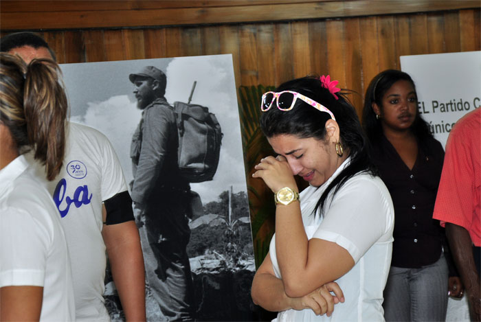 GUantánamo homanaje a Fidel Castro 5