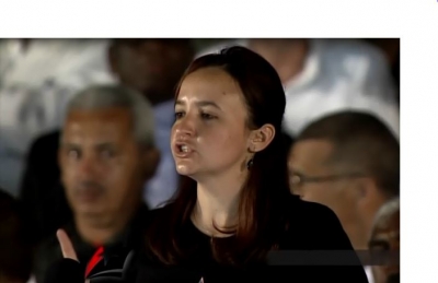 jennifer bello homenaje fidel