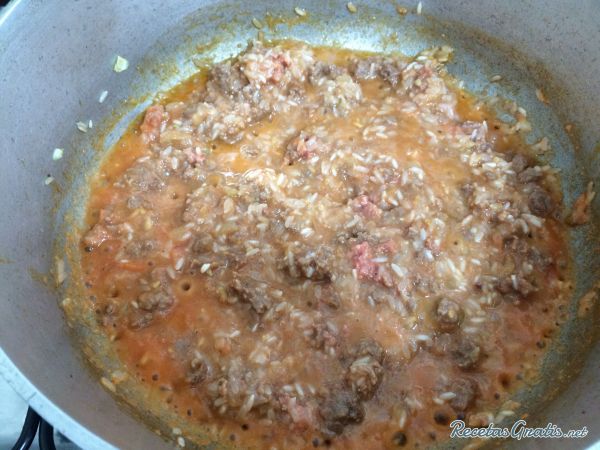 arroz a la boloñesa 7