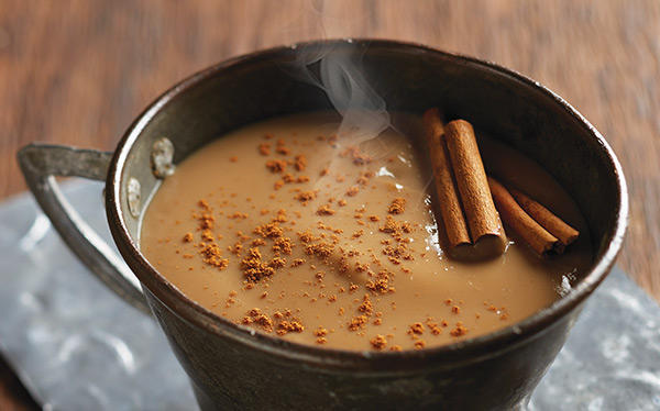 atole de café y canela