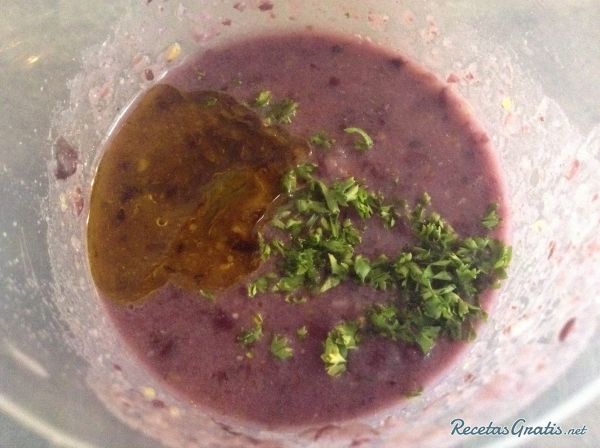 Hummus de frijoles negros 5