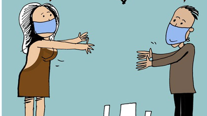 caricaturas tiempos covid19