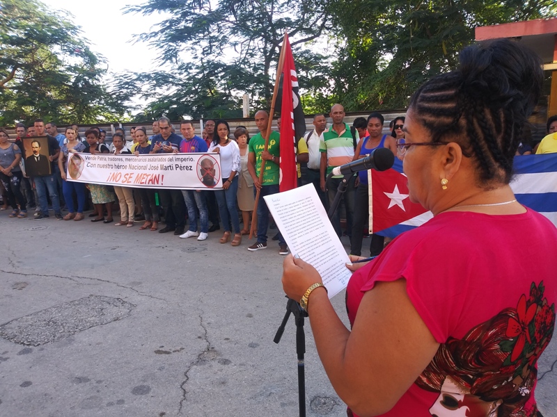 acto homenaje a Martí