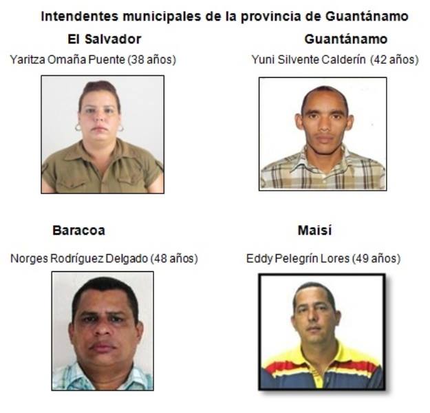 intendentes de los municipios