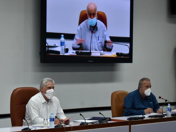 diaz canel reunión