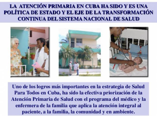 atención primaria de salud Cuba