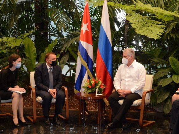 ER 02 ENCUENTRO DIAZ CANEL CON VICE PRIMER MINISTRO RUSO 580x435