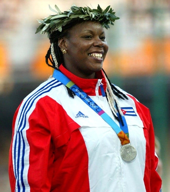 Yumileidis Cumba medalla