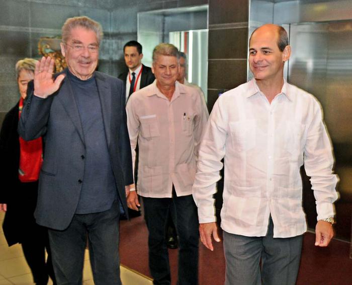 presidente de Austria en Cuba