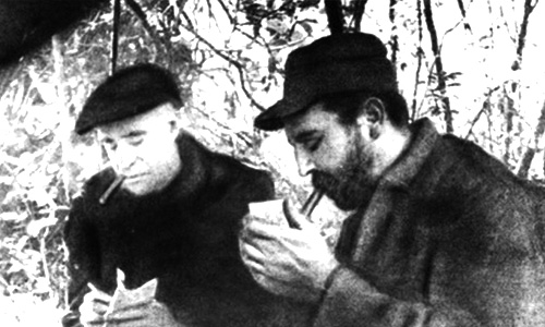 Fidel enla sierra