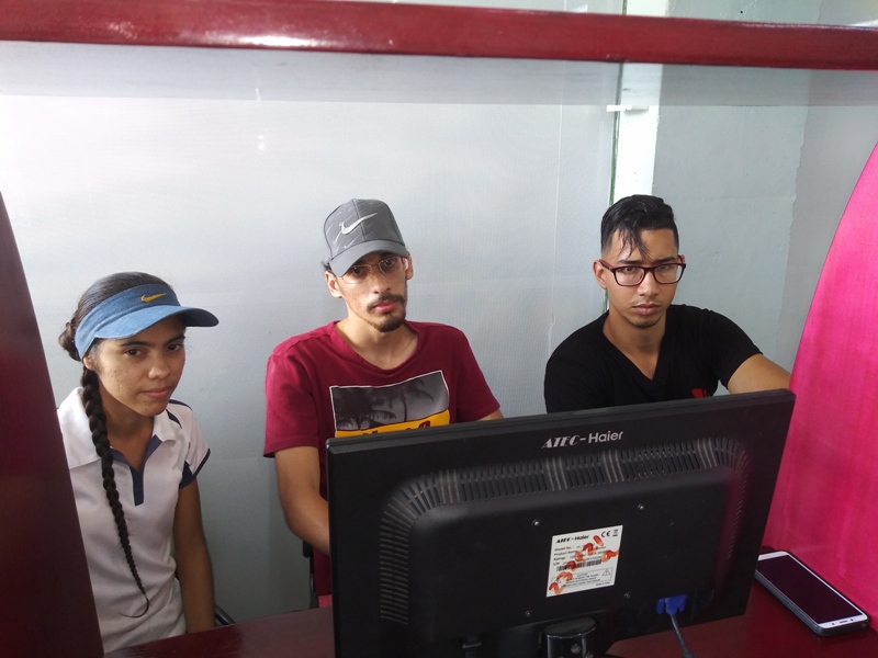 estudiantes d ela Universidad de Guantánamo 2