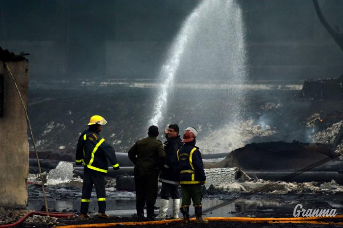 incendio en zona industrial de Matanzas 8