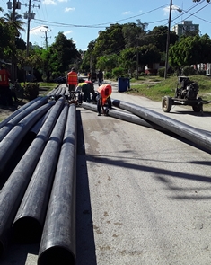 agua directa hoispital Guantánamo 2021 1