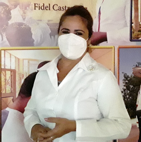 Miralis Rodríguez García coordinadora de la vacunación en la provincia