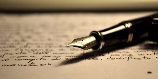 poemas plumas escritura