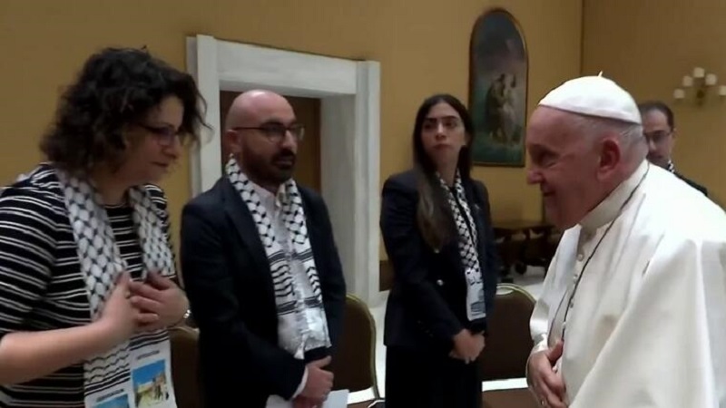 papa palestina