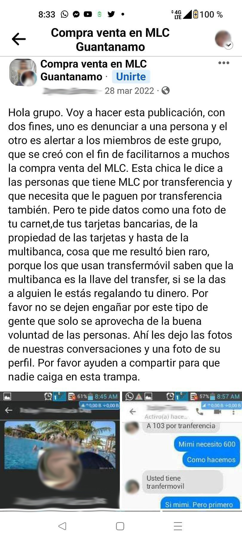 ejemplo estafas redes 2