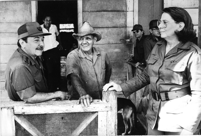 Con Raúl y Vilma