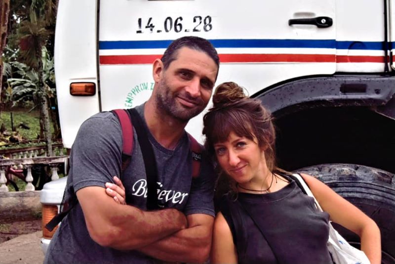 Aracelys Márquez y Damián Pendino
