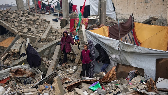 Palestinos en Gaza ok