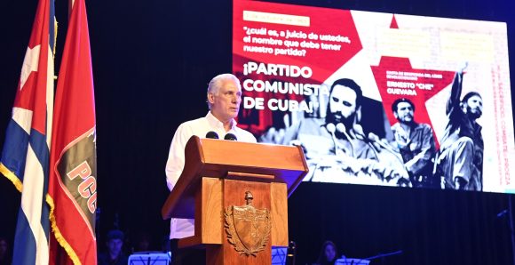 diaz canel discurso partido 580x298