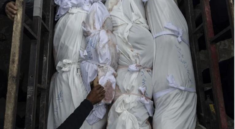 cadaveres gaza