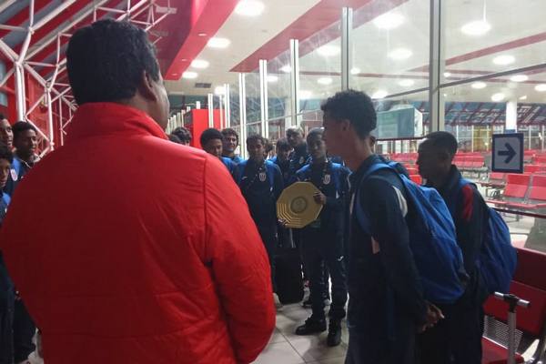 26 Recibimiento fútbol sub 17