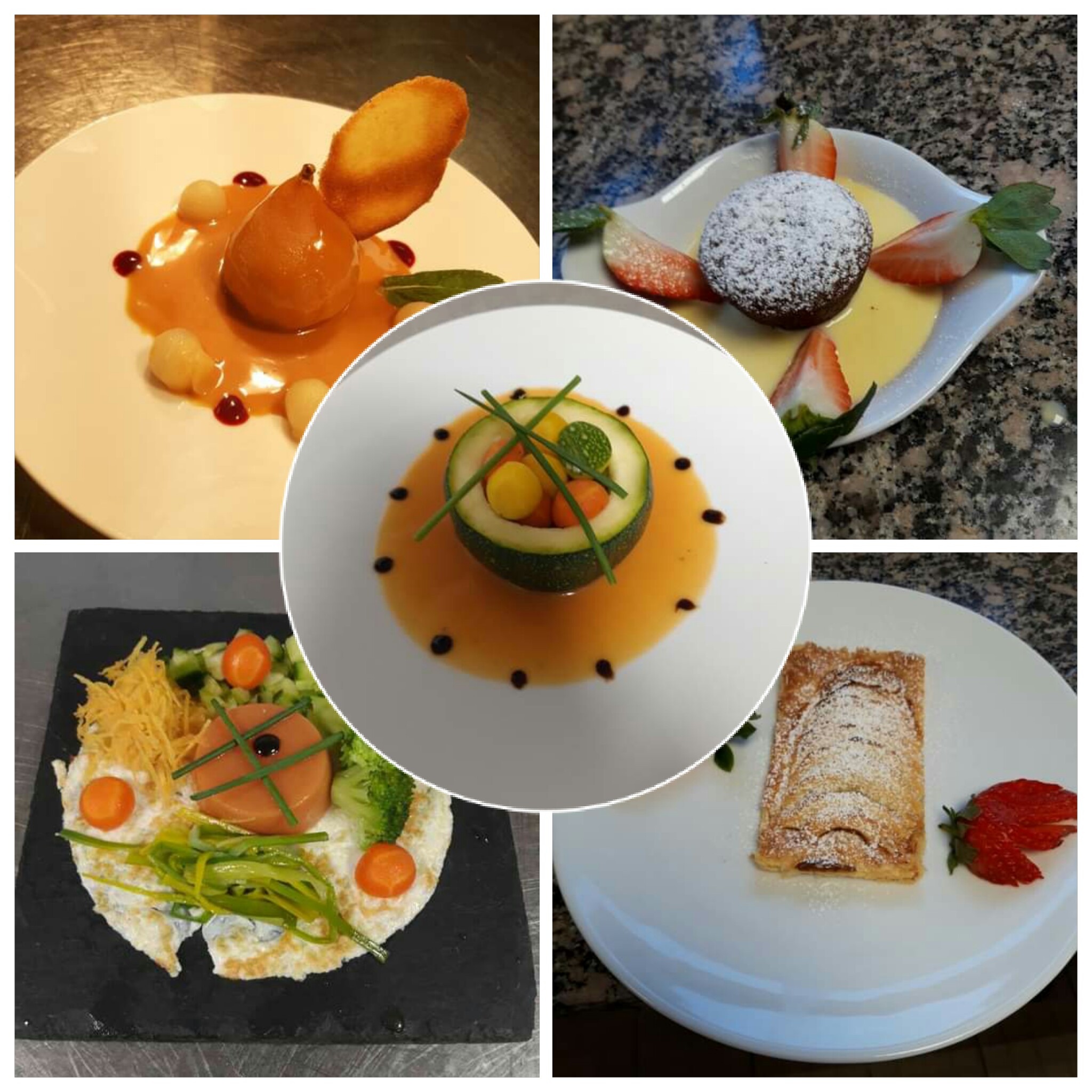 Platos de chef santi