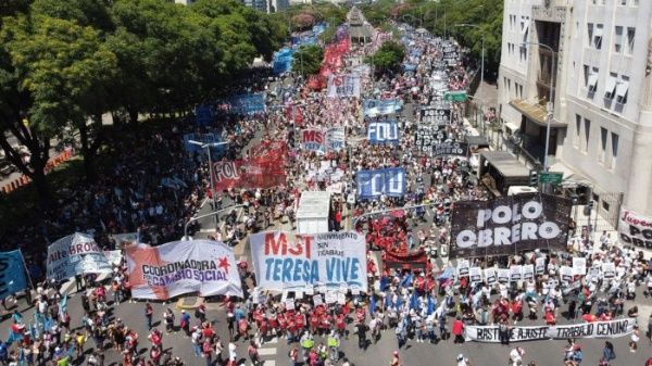Protestas Milei Argentina