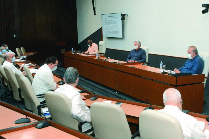 Reunión Diaz canel