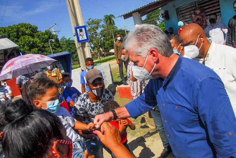 Díaz Canel en Guantánamo 11 11 2021 1