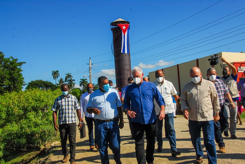 Díaz Canel en Guantánamo 11 11 2021 3