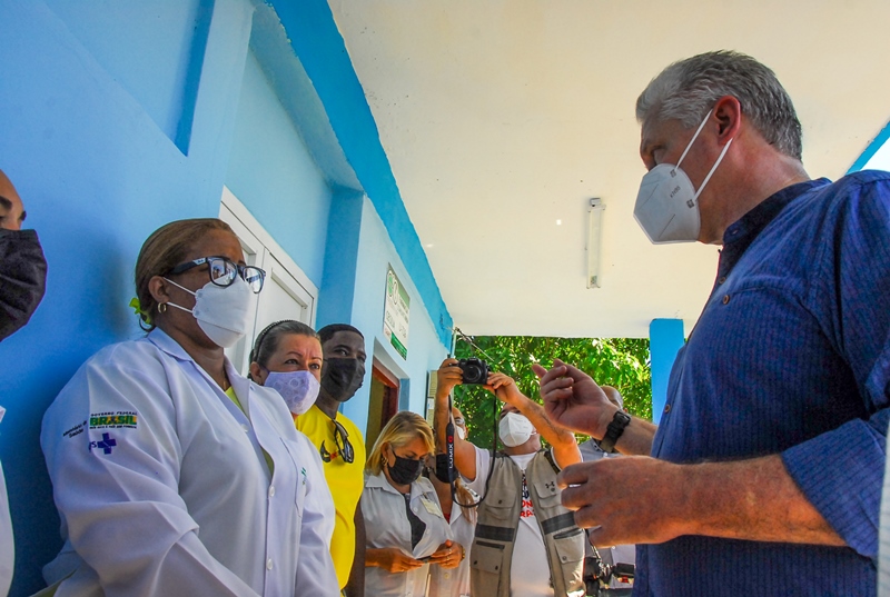 Díaz Canel en Guantánamo 11 11 2021 5