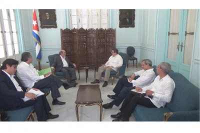 canciller con Fao