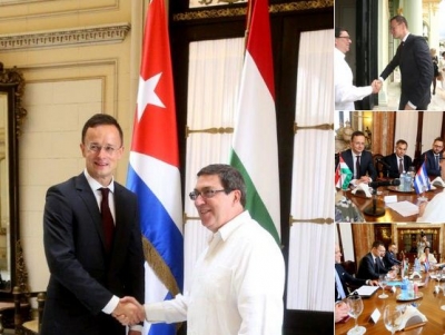 canciñller recibe hungría