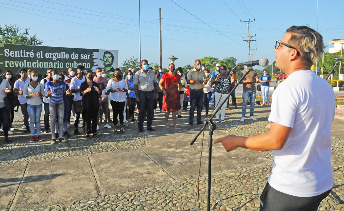 Homanaje al Che. Guantánamo 2021 4