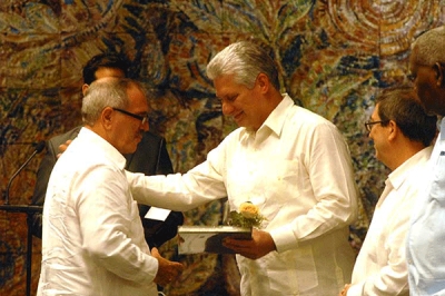 diaz canel embajadores