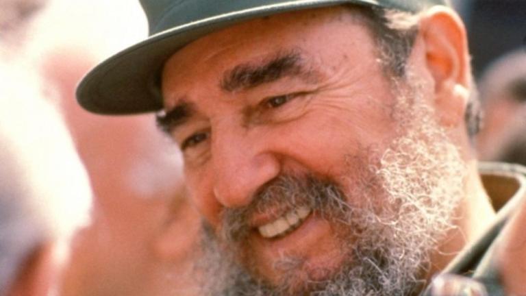 fidel sonrisa barba