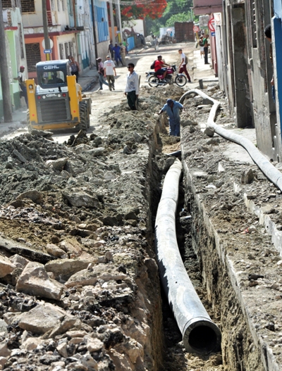 trabajos acueducto sur