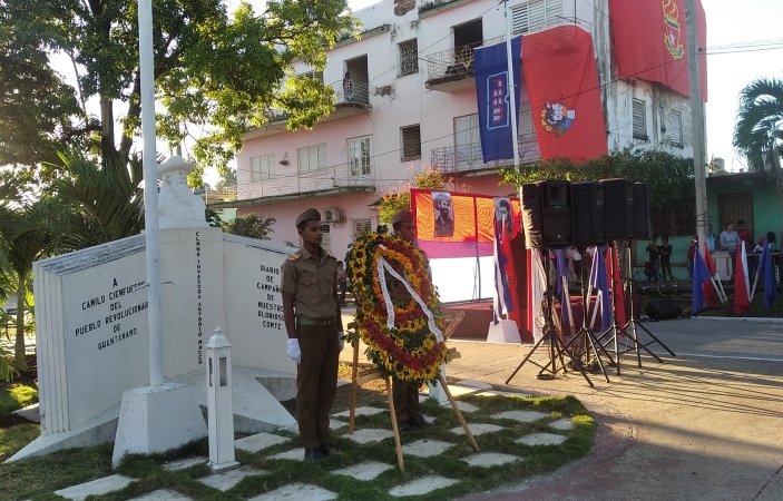 homenaje a Camilo Cienfuegos GTMO 2022 1