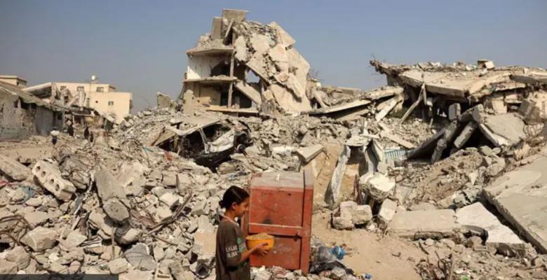 gaza destruccion genocidio