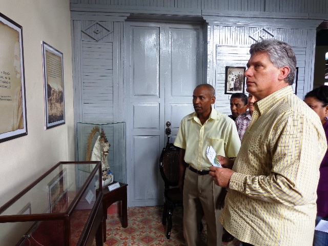 Díaz canel Inaugura