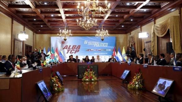 Reunion-Política-del-ALBA