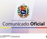 comunicado oficial cancillería de Venezuela 150x125