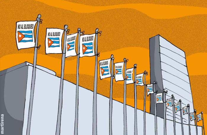 naciones unidas caricatura
