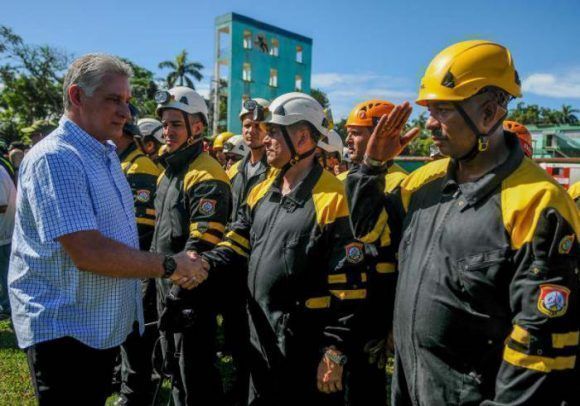 Diaz Canel en Meteoro 2018 580x406