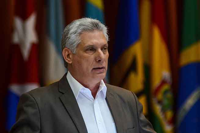 Diaz Canel foro