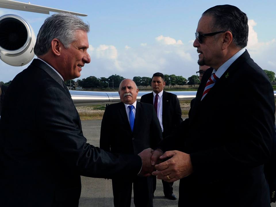 Diaz canel jamaica