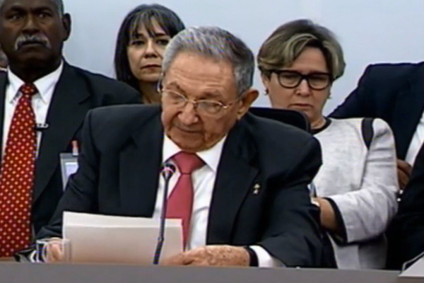 Raul Castro discurso alba